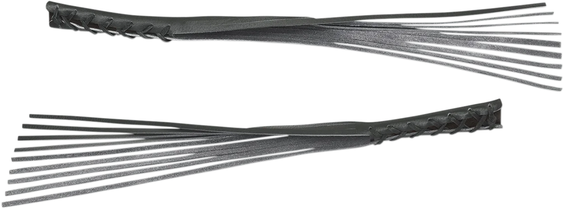 Lever Laces - Leather Show Chrome - Side View
