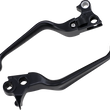 Load image into Gallery viewer, Lever Set - Black DragSpecialties H07-0574-BLK - Main Product View