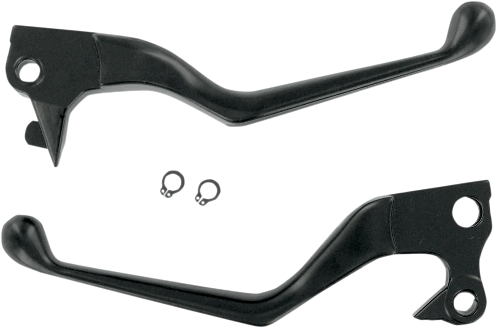 Lever Set - Black DragSpecialties H07-0575-BLK - Main Product View