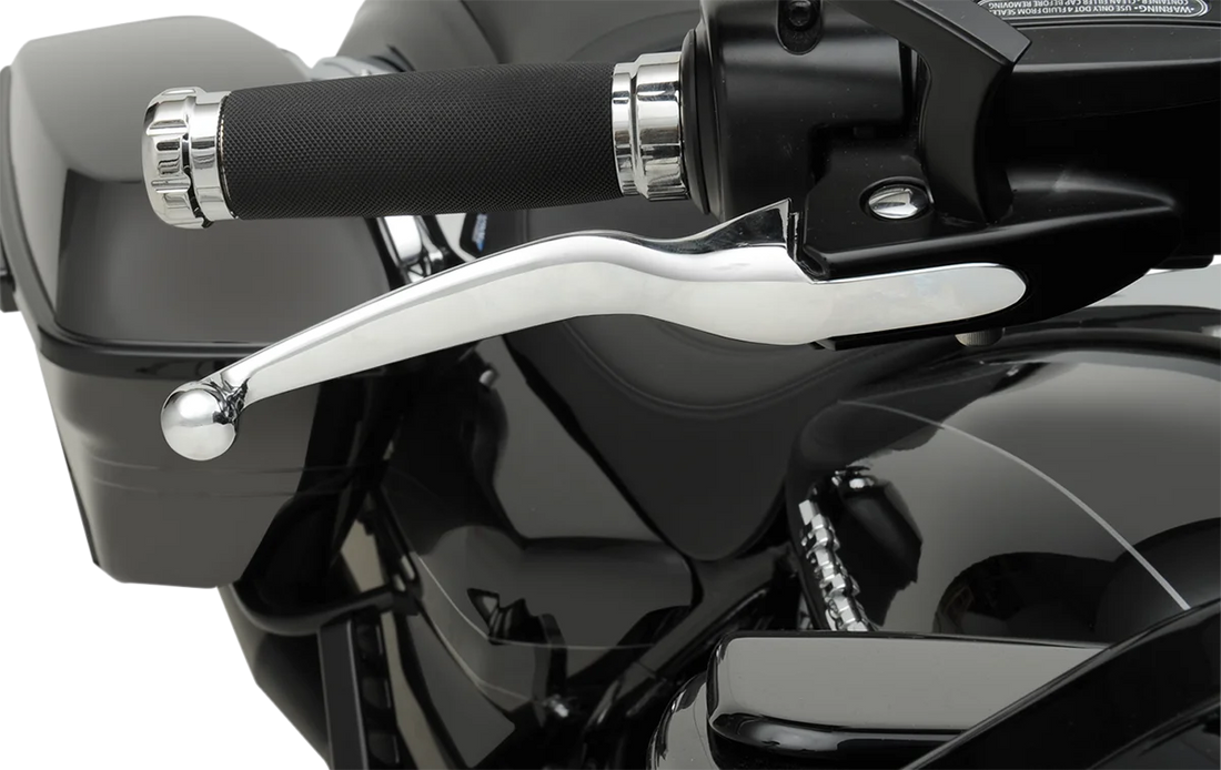 Lever Set - Chrome DragSpecialties H07-0591 - Side View