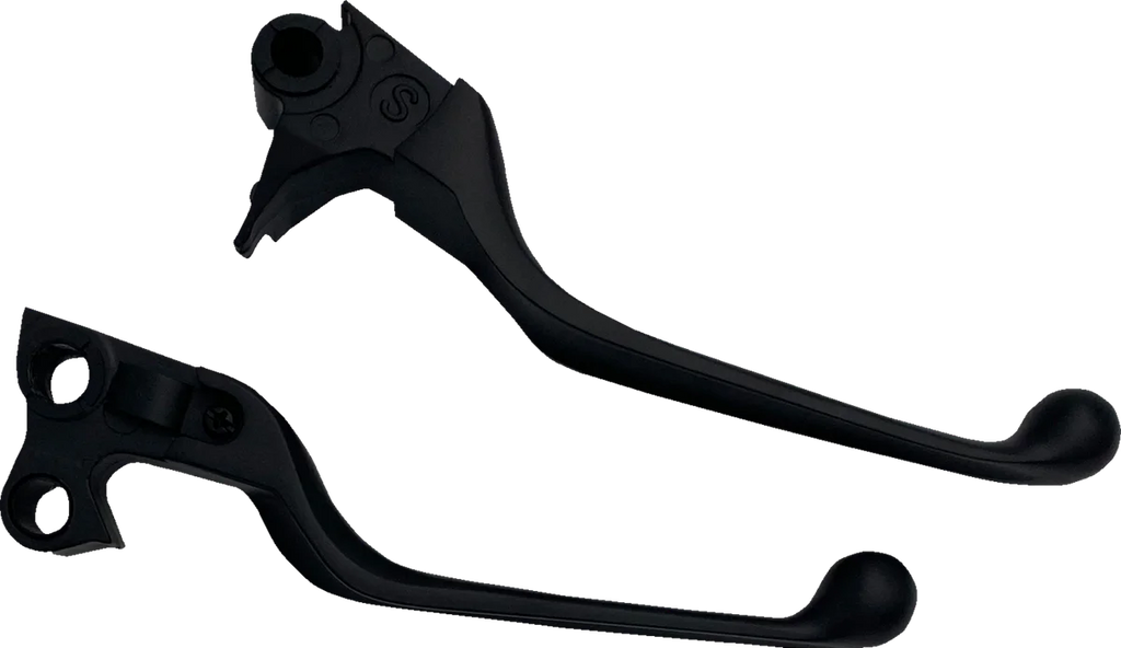 Lever Set - Narrow - Black DragSpecialties H07-0574NMB - Main Product View