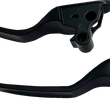 Load image into Gallery viewer, Lever Set - Narrow - Black DragSpecialties H07-0585NMB - Main Product View