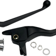 Load image into Gallery viewer, Lever Set - Narrow - Black DragSpecialties H07-0591NMB - Main Product View