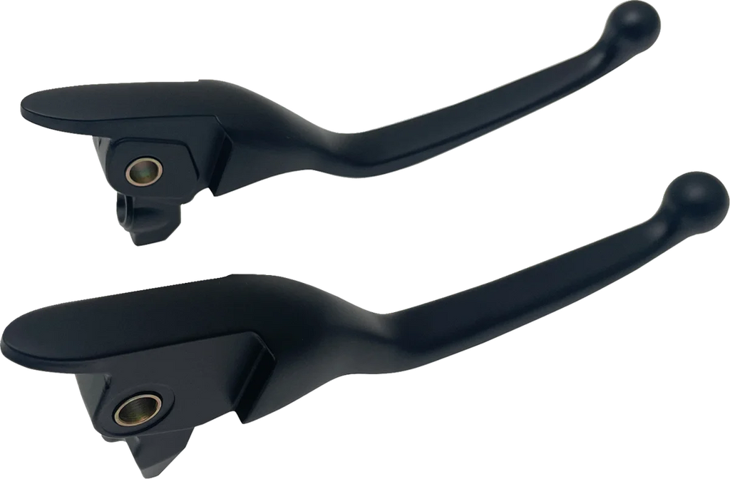 Lever Set - Narrow - Black DragSpecialties H07-0595NMB - Main Product View