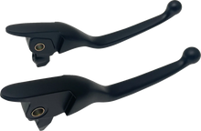 Load image into Gallery viewer, Lever Set - Narrow - Black DragSpecialties H07-0595NMB - Main Product View