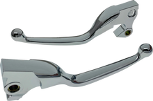 Load image into Gallery viewer, Lever Set - Narrow - Chrome DragSpecialties H07-0592N - Main Product View