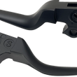 Load image into Gallery viewer, Lever Set - Short - Black DragSpecialties H07-0574SMB - Main Product View
