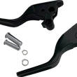 Load image into Gallery viewer, Lever Set - Short - Black DragSpecialties H07-0593SMB - Main Product View