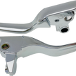 Load image into Gallery viewer, Lever Set - Short - Chrome DragSpecialties H07-0585S - Main Product View