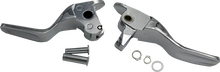 Load image into Gallery viewer, Lever Set - Short - Chrome DragSpecialties H07-0591S - Main Product View