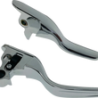Load image into Gallery viewer, Lever Set - Short - Chrome DragSpecialties H07-0593S - Main Product View