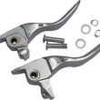 Load image into Gallery viewer, Lever Set - Short - Chrome DragSpecialties H07-0595S - Main Product View