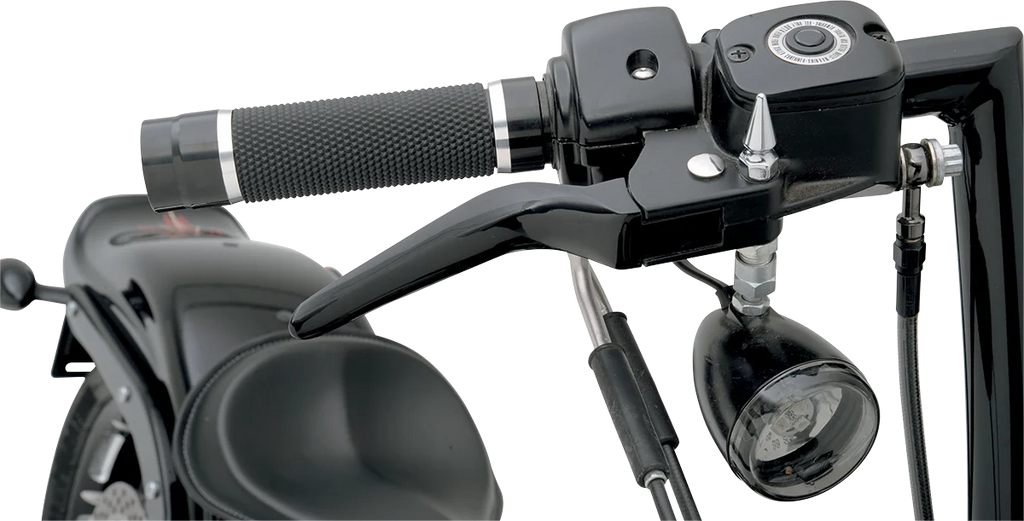 Levers - Custom - Black DragSpecialties 053326 - Side View