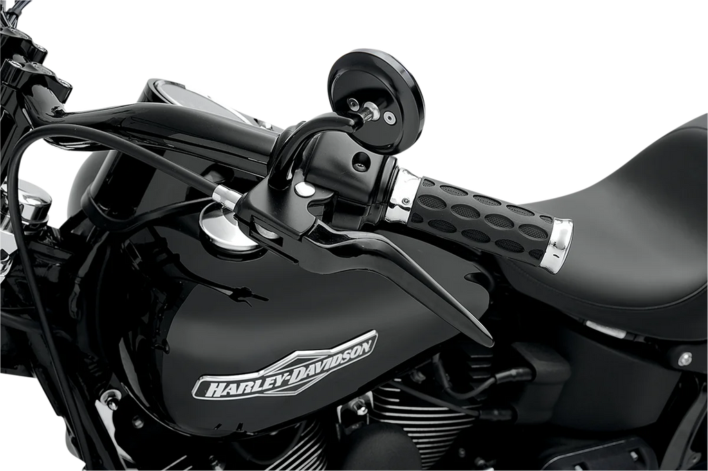Levers - Custom - Black DragSpecialties 053326 - Back View