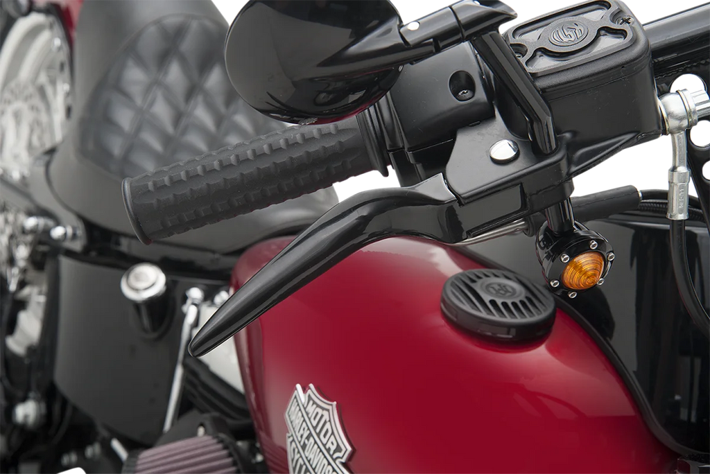 Levers - Custom - Black DragSpecialties 053326 - Installation View