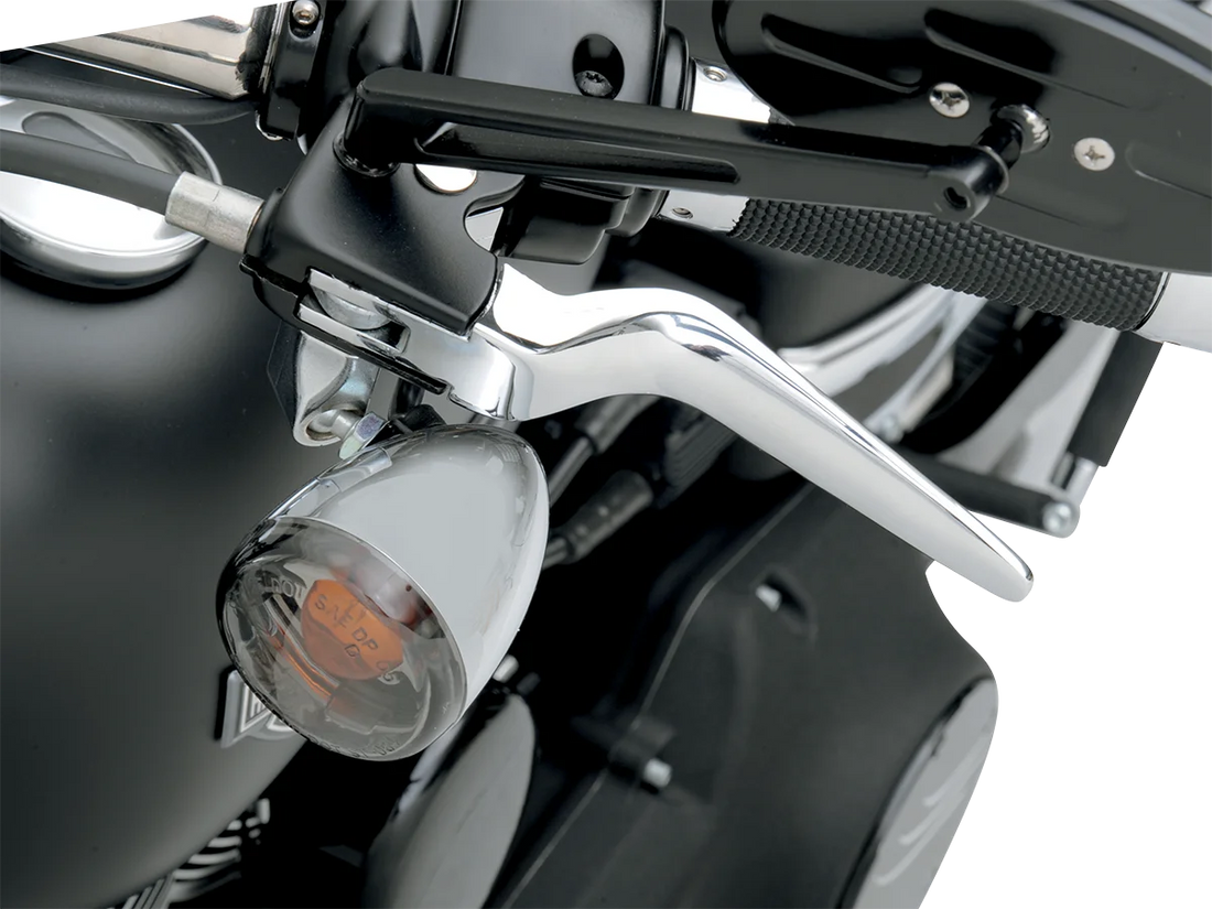 Levers - Custom - Chrome DragSpecialties 053324 - Back View