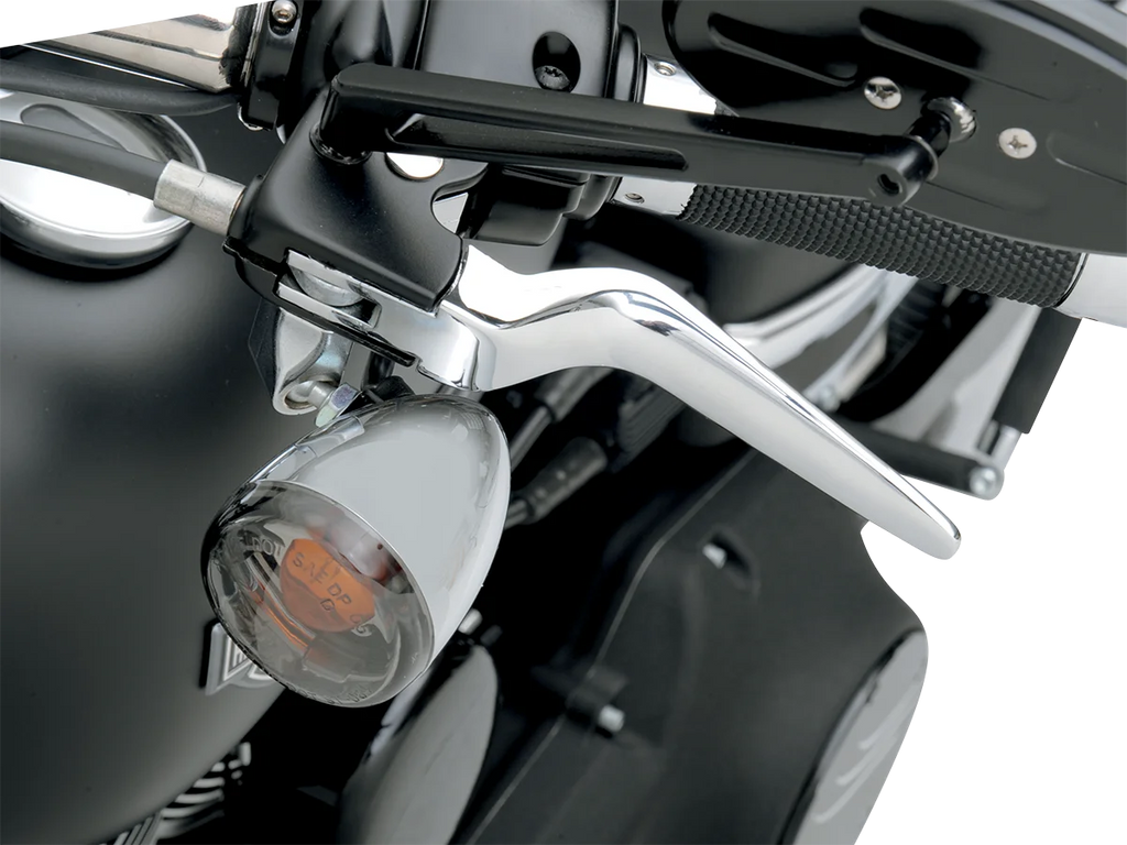Levers - Custom - Chrome DragSpecialties 053324 - Back View