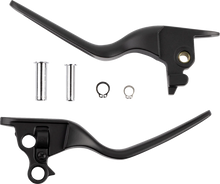 Load image into Gallery viewer, Levers - LSR - Black DragSpecialties 053591 - Side View