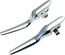 Load image into Gallery viewer, Levers - LSR - Chrome DragSpecialties 053986 - Main Product View