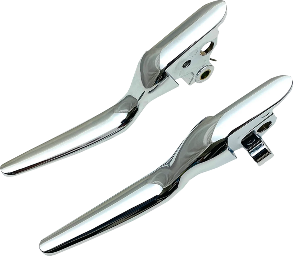 Levers - LSR - Chrome DragSpecialties 053986 - Side View