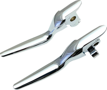 Load image into Gallery viewer, Levers - LSR - Chrome DragSpecialties 053989 - Main Product View
