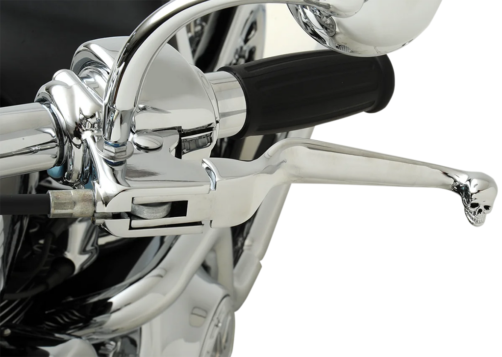 Levers - Skull DragSpecialties H07-0729 - Side View