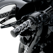 Load image into Gallery viewer, Levers - Slotted - Black DragSpecialties H07-0587B - Side View