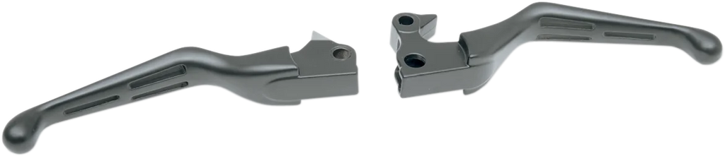 Levers - Slotted - Black DragSpecialties H07-0589B - Main Product View