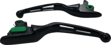Load image into Gallery viewer, Levers - Slotted - Black DragSpecialties H07-0607MB - Main Product View