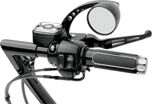 Load image into Gallery viewer, Levers - Slotted - Black DragSpecialties H07-0769B - Side View