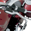 Load image into Gallery viewer, Levers - Slotted - Chrome DragSpecialties H07-0587 - Side View