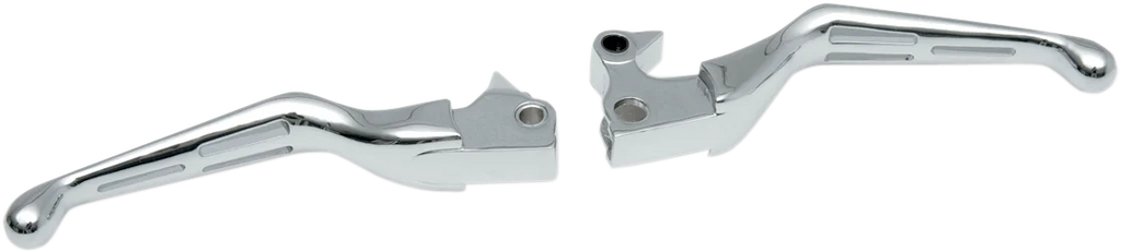 Levers - Slotted - Chrome DragSpecialties H07-0589 - Main Product View