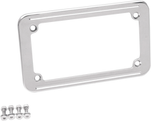 Load image into Gallery viewer, License Plate Frame - Chrome DragSpecialties 083028 - Main Product View