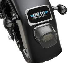 Load image into Gallery viewer, License Plate Mount - 3 Hole - Chrome DragSpecialties 78070114 - Back View