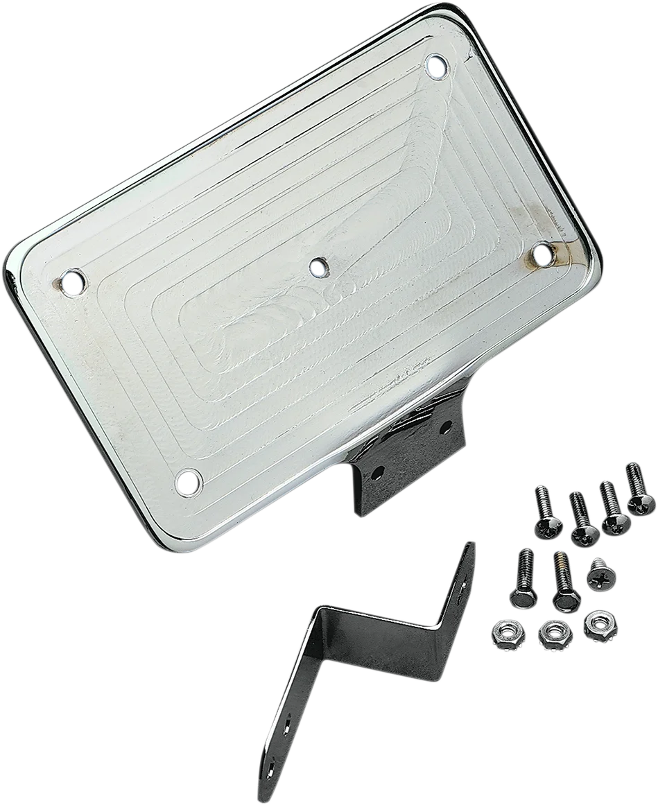 License Plate Mount DragSpecialties 720133 - Detail View