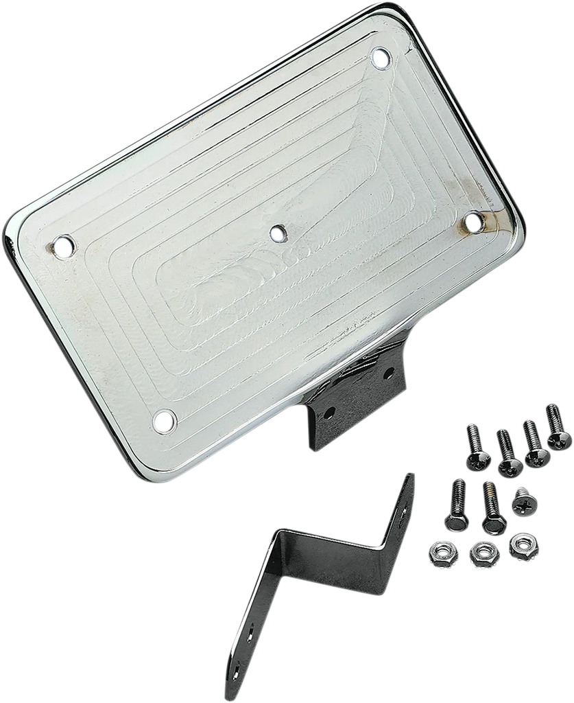 License Plate Mount DragSpecialties 720133 - Detail View