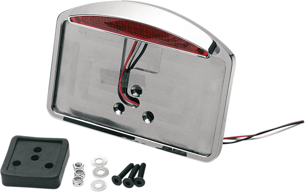 License Plate Mount - Half-Moon DragSpecialties 28-6040LEDBXLB1 - Main Product View