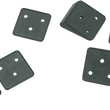 Load image into Gallery viewer, License Plate Mounting Gaskets - Wedge Style DragSpecialties 12-0049-RW - Main Product View