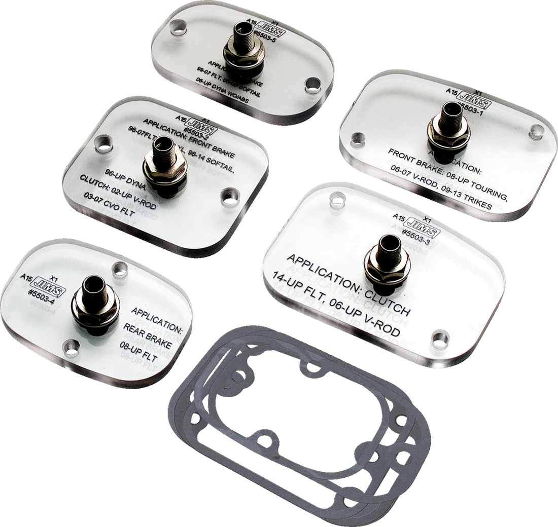 Lid Kit - Front Brake Jims USA 5507 - Side View