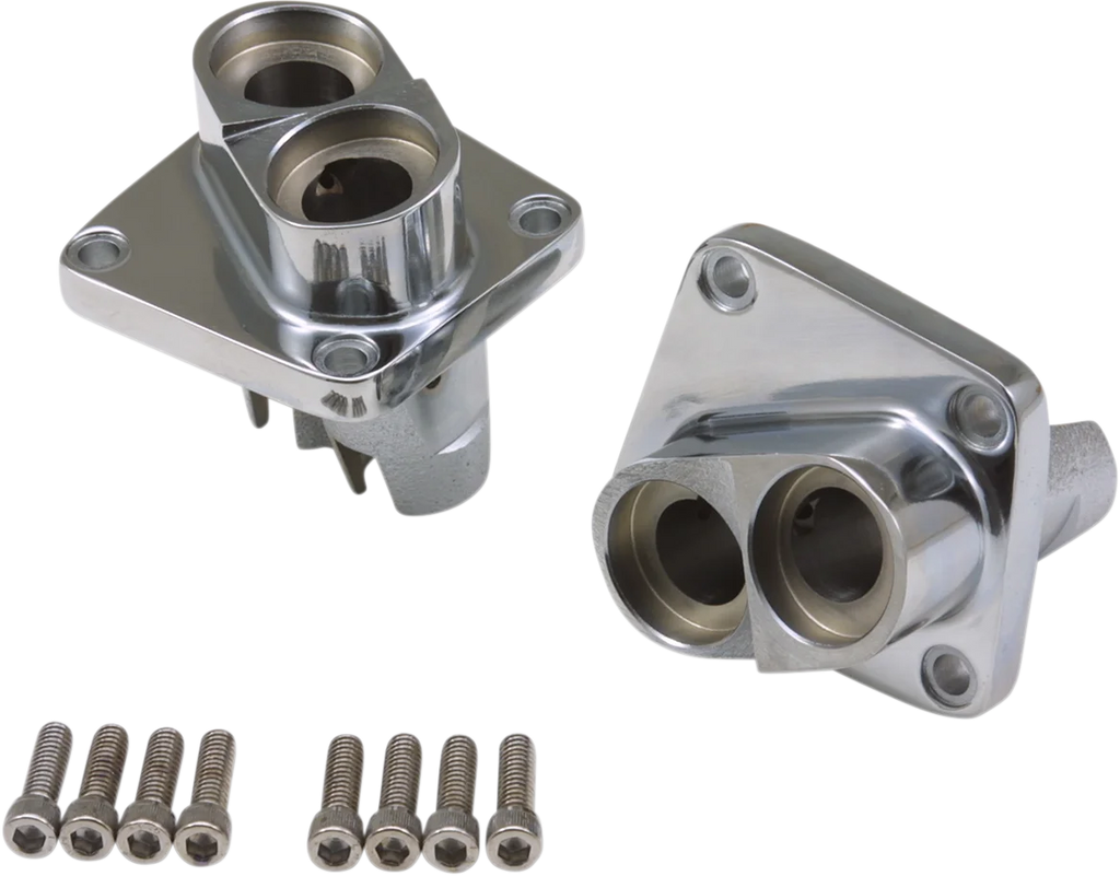 Lifter Block - Chrome - Shovelhead DragSpecialties 20489-BX-LB1 - Main Product View