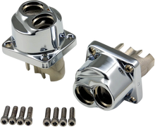 Load image into Gallery viewer, Lifter Blocks - Chrome - Evolution/Big Twin DragSpecialties 26533-BOX - Main Product View