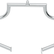 Load image into Gallery viewer, Lindby Twinbar® - Chrome - FLHT 1202/09 - Side View