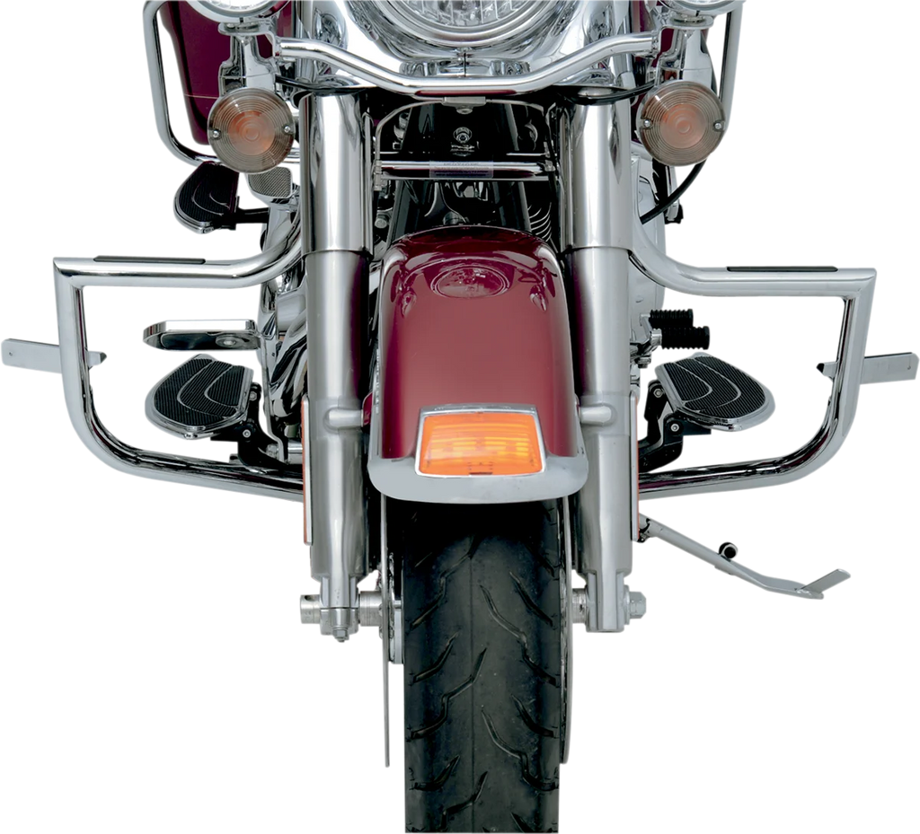 Lindby Twinbar® - Chrome - FLHT 1202/09 - Back View
