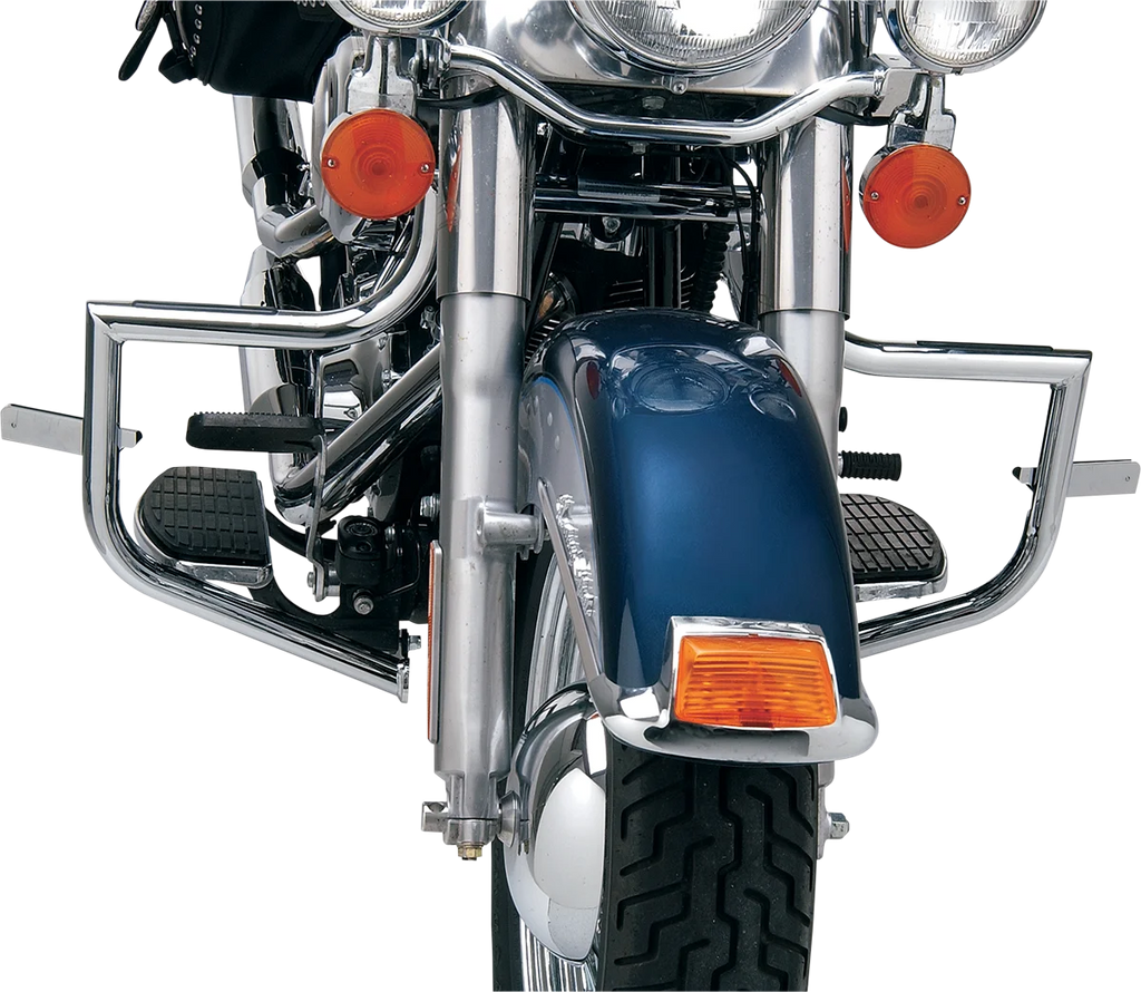Lindby Twinbar® - Chrome - FLST/F/N 1201 - Side View