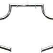 Load image into Gallery viewer, Lindby Twinbar® - Chrome - FLST/F/N 1201 - Back View