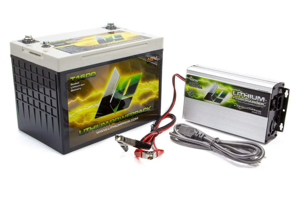 Lithium Pros Lithium-Ion Power Pack and Charger Kit T1600CK
