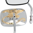 Load image into Gallery viewer, Live to Ride Mirrors - Gold - Pair DragSpecialties M60-0007G - Main Product View