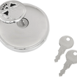 Load image into Gallery viewer, Locking Gas Cap - Skull - Non-Vented - Chrome DragSpecialties 03-0320AS-B - Side View