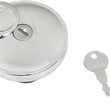 Load image into Gallery viewer, Locking Gas Cap - Skull - Vented - Chrome DragSpecialties 03-0320AS-A - Side View