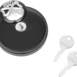 Load image into Gallery viewer, Locking Gas Cap - Skull - Vented - Gloss Black DragSpecialties 03-0320ABS-A - Side View